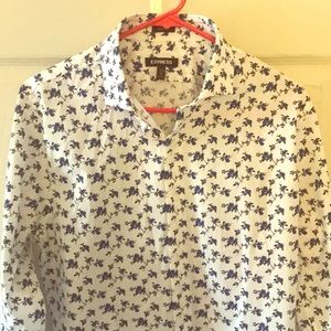 Express Men’s Floral Dress Shirt